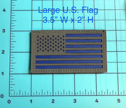 JDS U.S. Flag Patch Combo